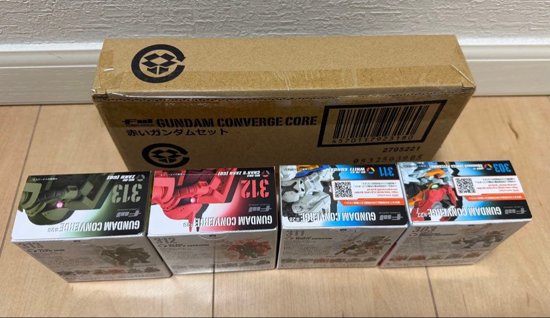 特限〜1/17 GUNDAM CONVERGE ジークアクスセット