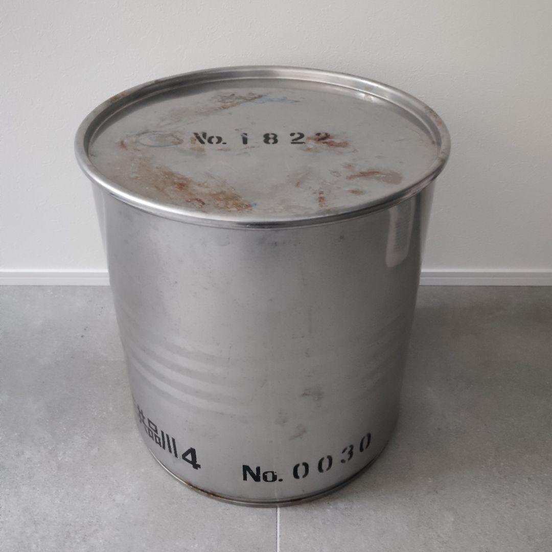 工業系インダストリアル　スチールオープン型ドラム缶　φ41cm×H43.5cm