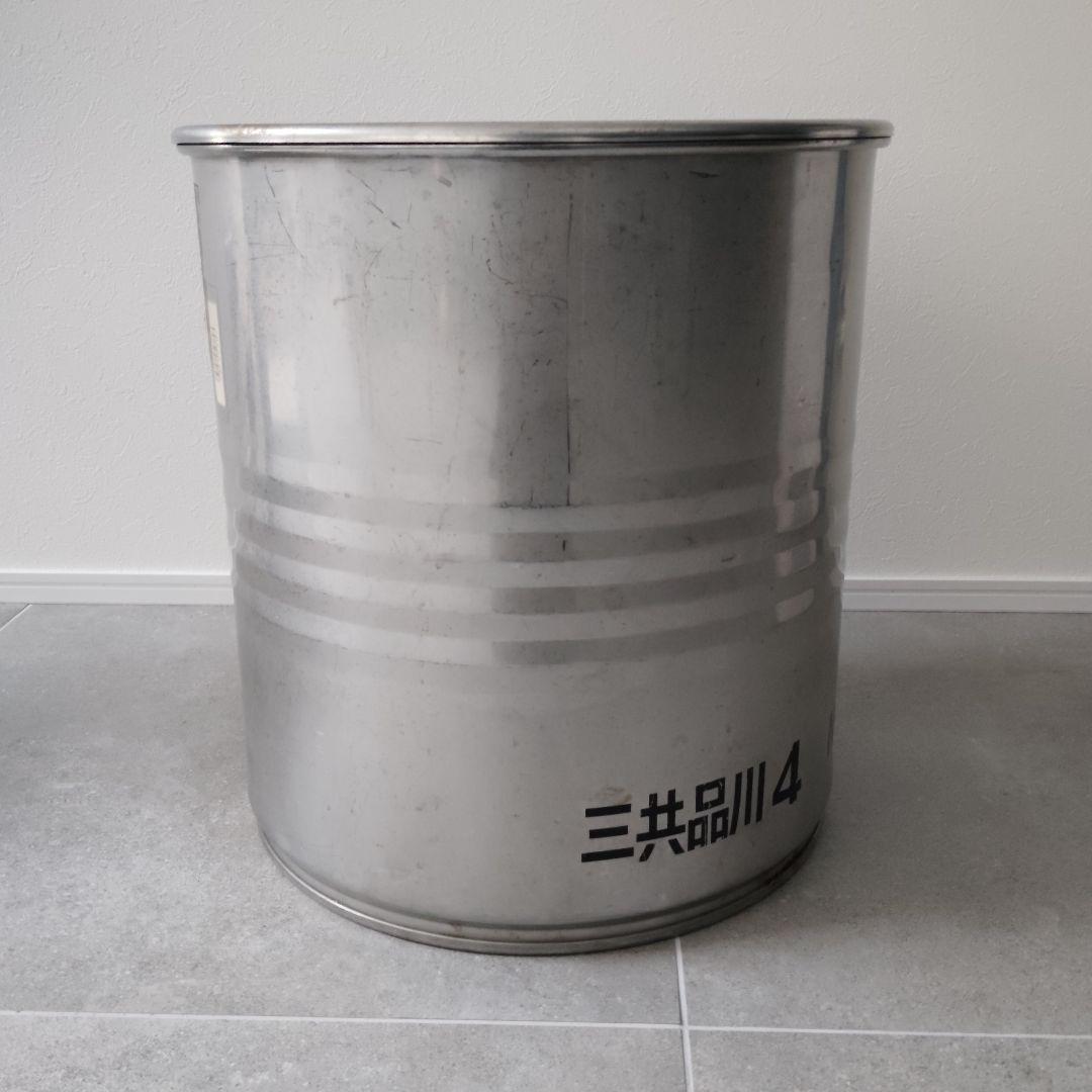 工業系インダストリアル　スチールオープン型ドラム缶　φ41cm×H43.5cm