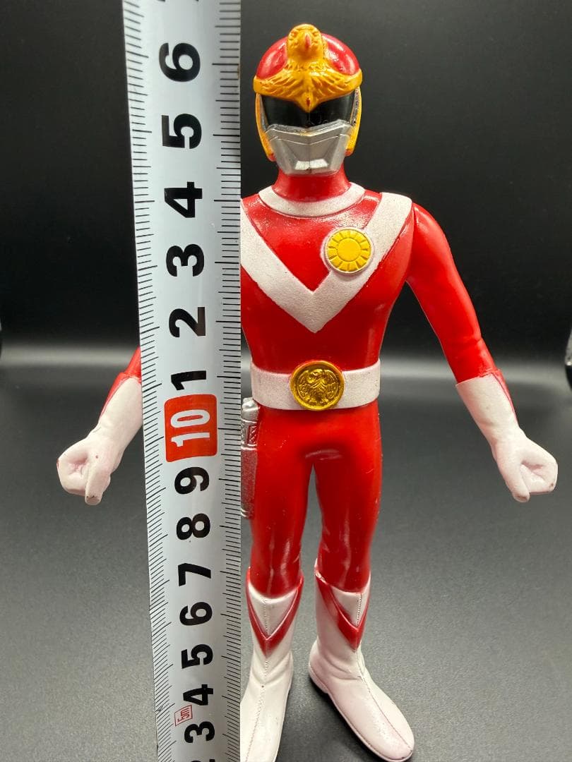 太陽戦隊サンバルカン バルイーグル 当時物 ソフビ　ポピー　美品