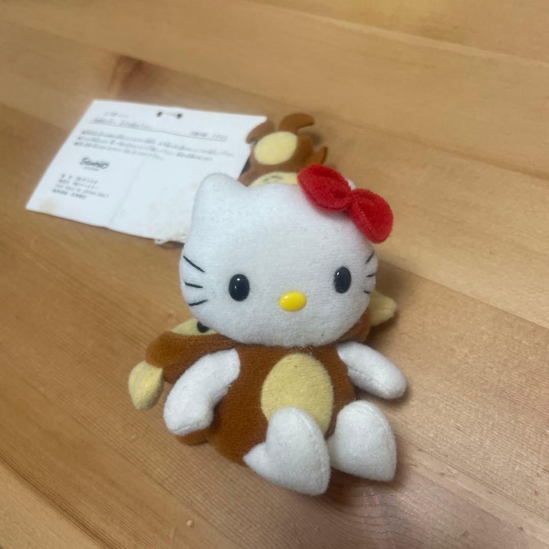 ハローキティ モンキーコスチューム ストラップ 希少