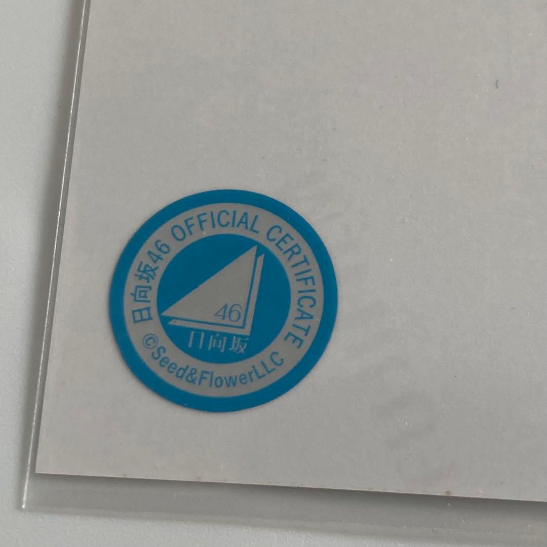 松田好花 日向坂46 オープニング 生写真 直筆 サイン　ひな誕祭　ライブ