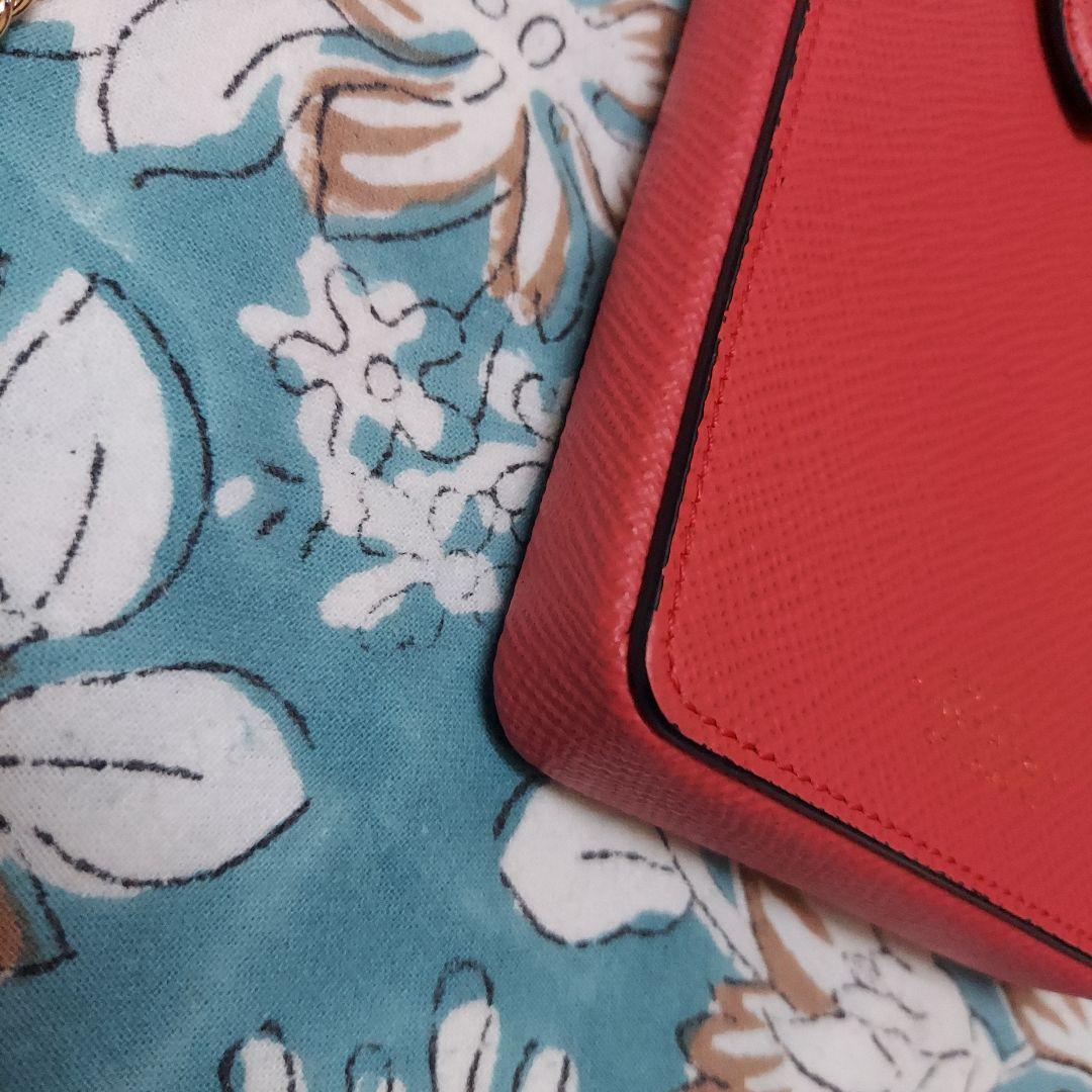 SHIN様　スマイソン　スマホショルダー　コーラルピンク