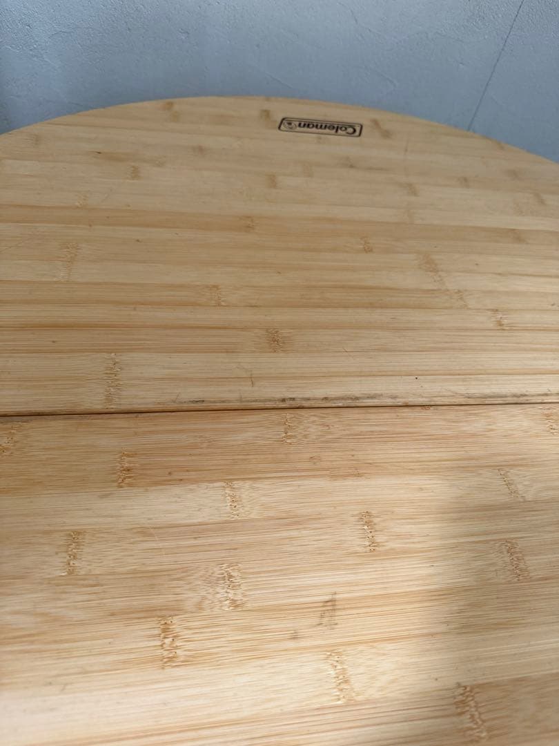 Colemanコンフォートマスター バンブーオーバルテーブル85