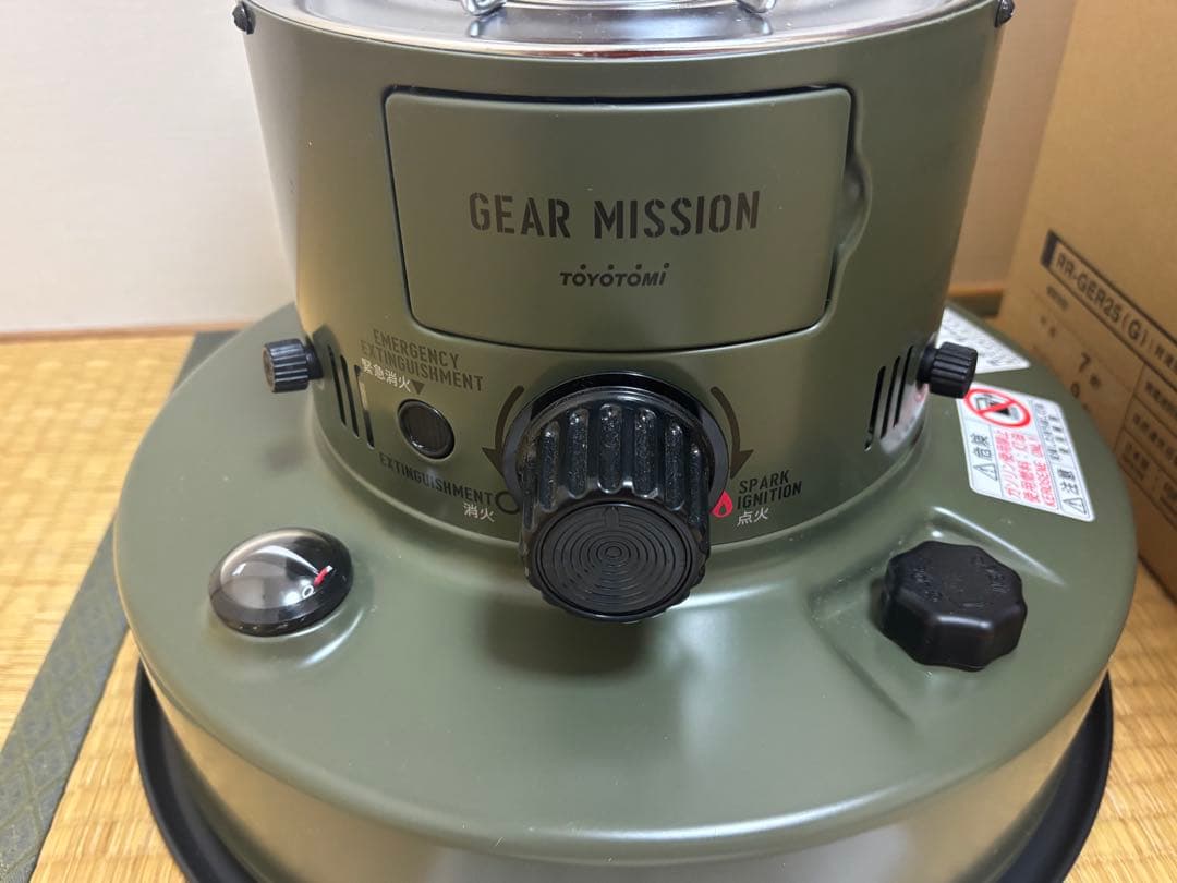 ストーブ TOYOTOMI GEAR MISSION RR-GER25(G)
