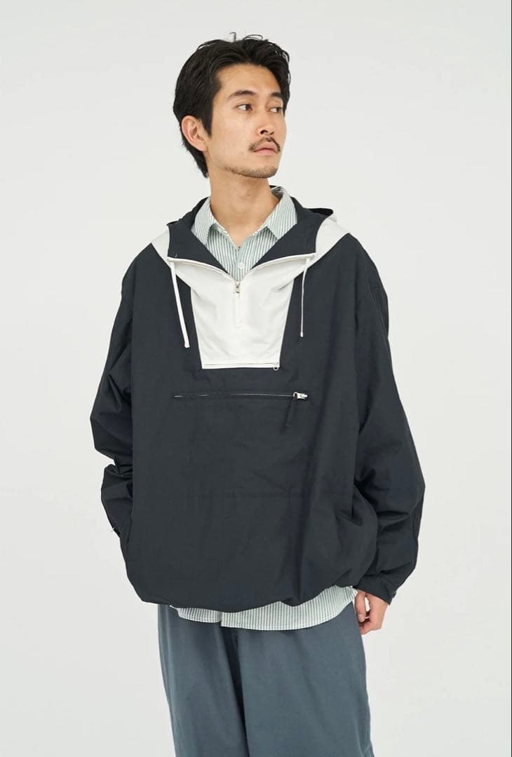 トップス FreshService UTILITY ANORAK PARKA black