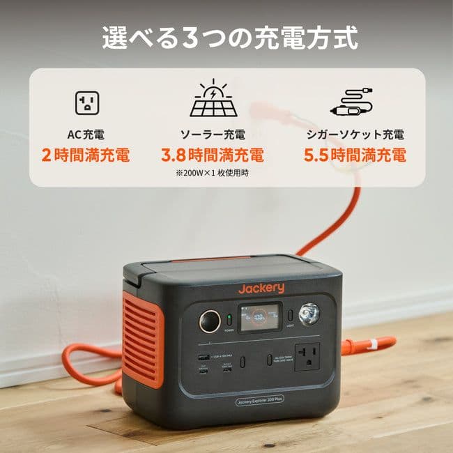 【新品】Jackery Solar Generator300 Plus 40W