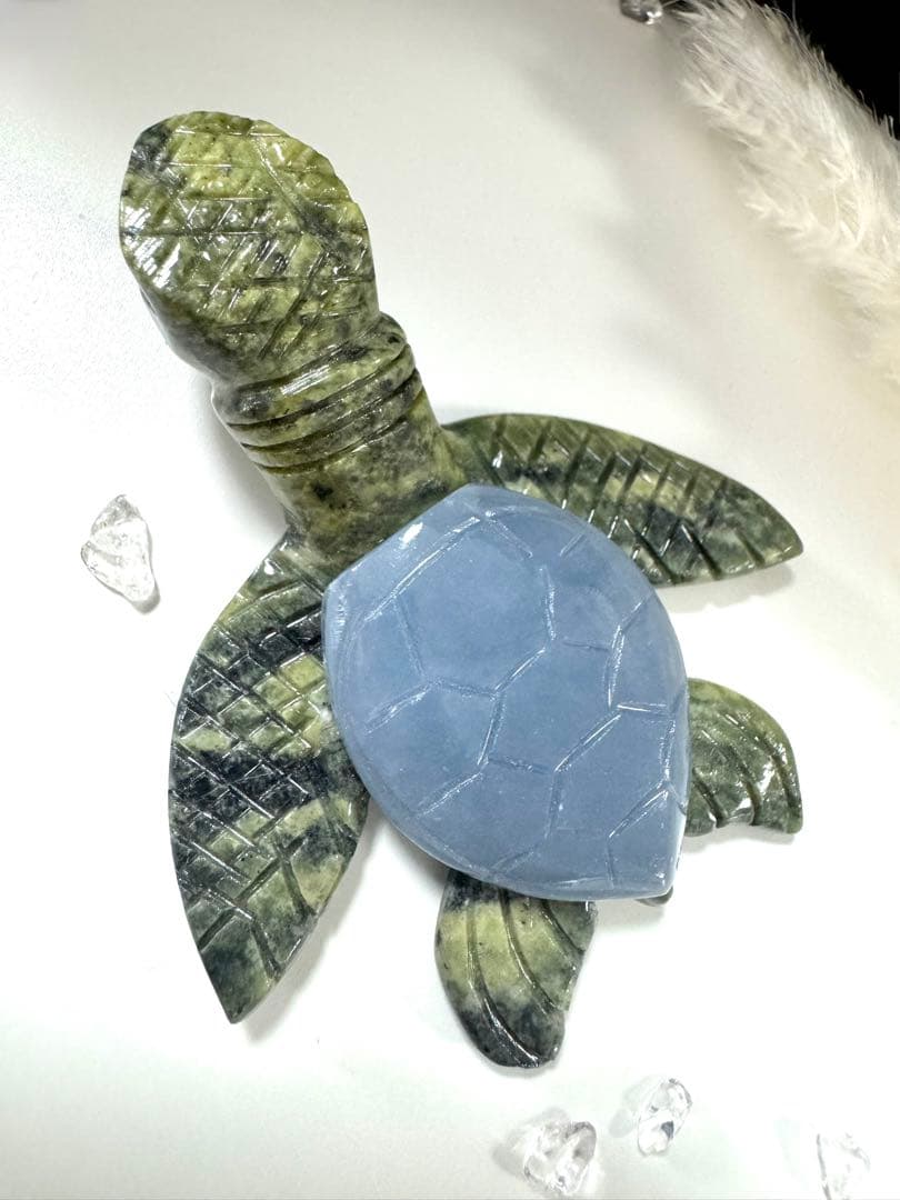 天然石　パワーストーン　霊性を高める　魔除け　厄除け サーペンティン　復活　再生