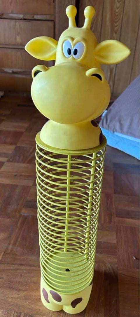 キリン アニマル　アメリカンヴィンテージ CDラック 雑貨レトロ　インテリア