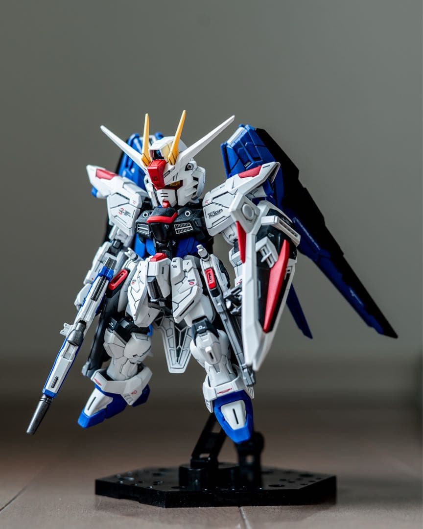 MGSD フリーダムガンダム 塗装済 完成品