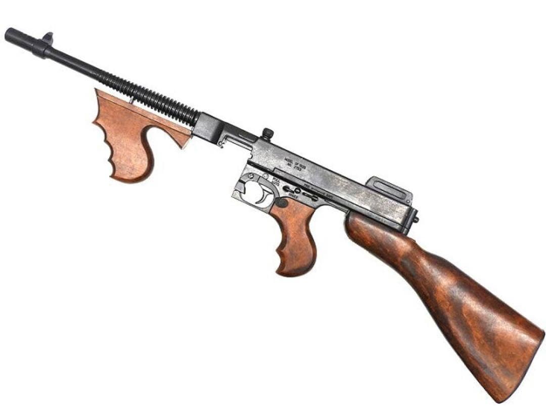 [DENIX] M1サブマシンガン トンプソンモデル 装飾銃 観賞用レプリカ