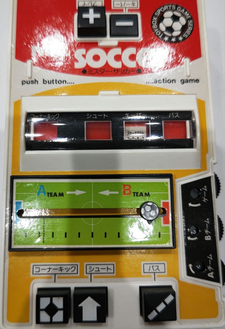 激レア！コンパクトゲーム Mr.サッカー 動作確認済み TOYBOX