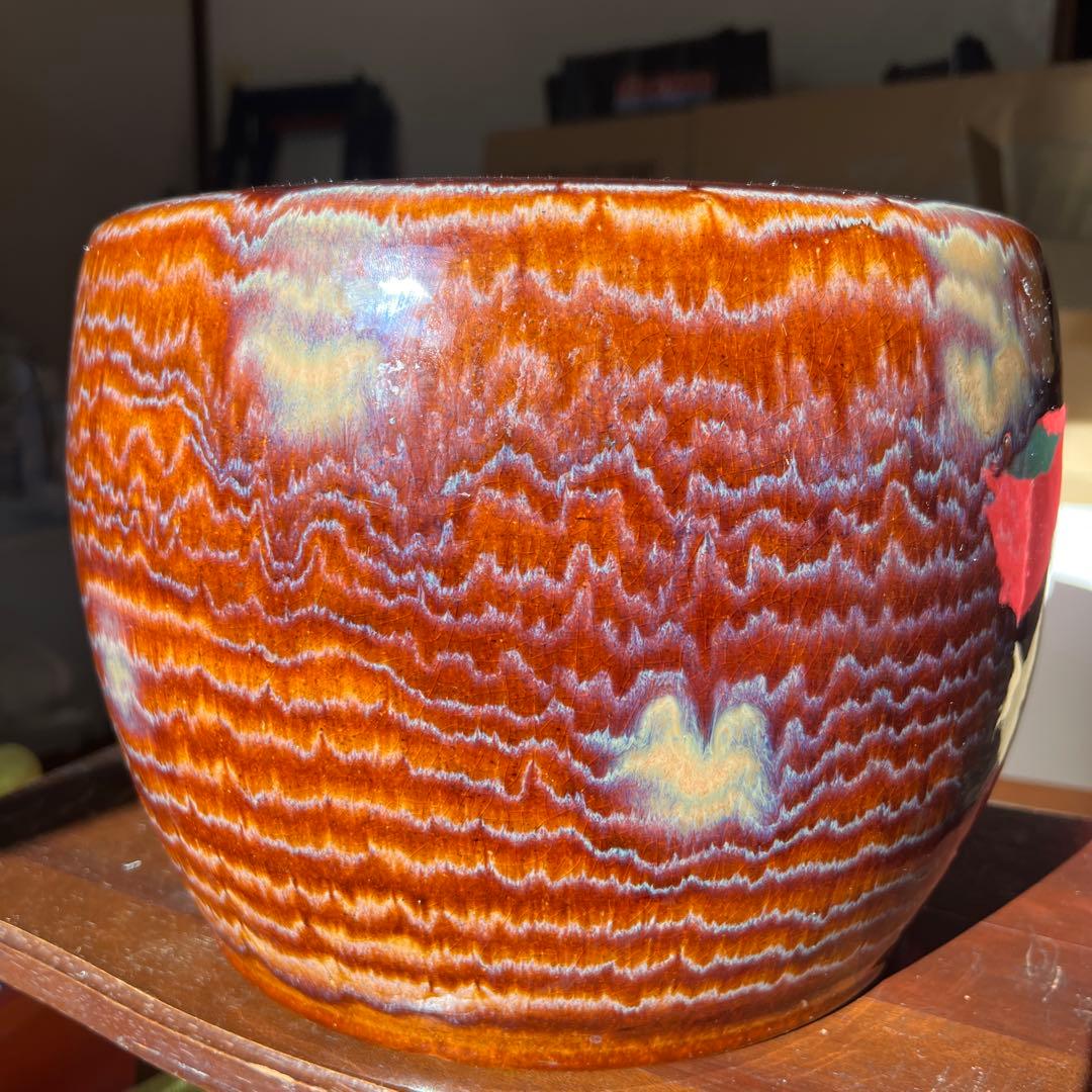 特上　火鉢　睡蓮鉢　メダカ鉢