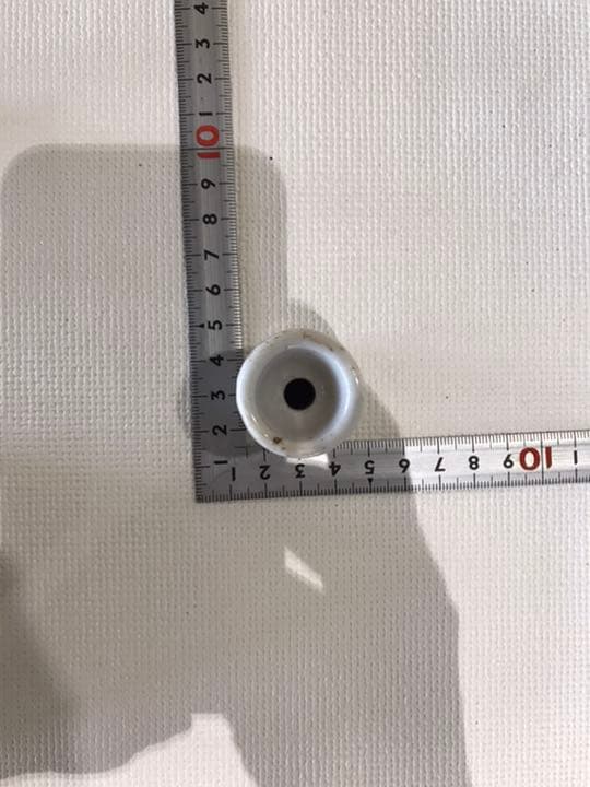 レトロ　アンティーク陶器碍子　小10個