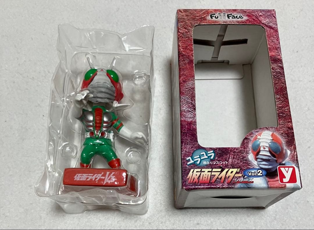 仮面ライダー V3 ライダーヒーローシリーズ フルフェイス ソフビ 3点セット
