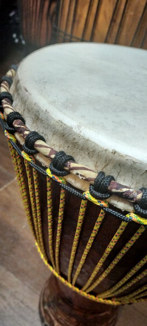 マリ製 ジャンベ バラフォン材 フルカスタム 33.5cm