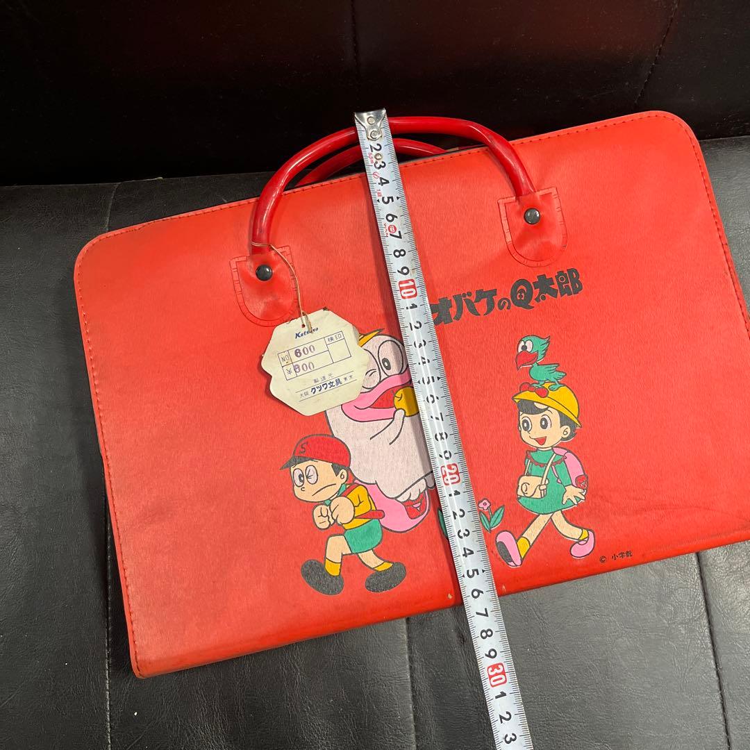 昭和レトロ　デッドストック　オバQ キャラクター バッグ