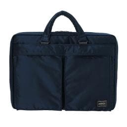 激美品　ポーター　PX　タンカー　ブリーフケース　アイアンブルー　ビジネス　PC