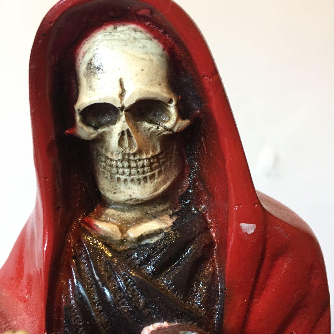 ビンテージ メキシコの骸骨の聖母 St.Muerte(サンタムエルテ