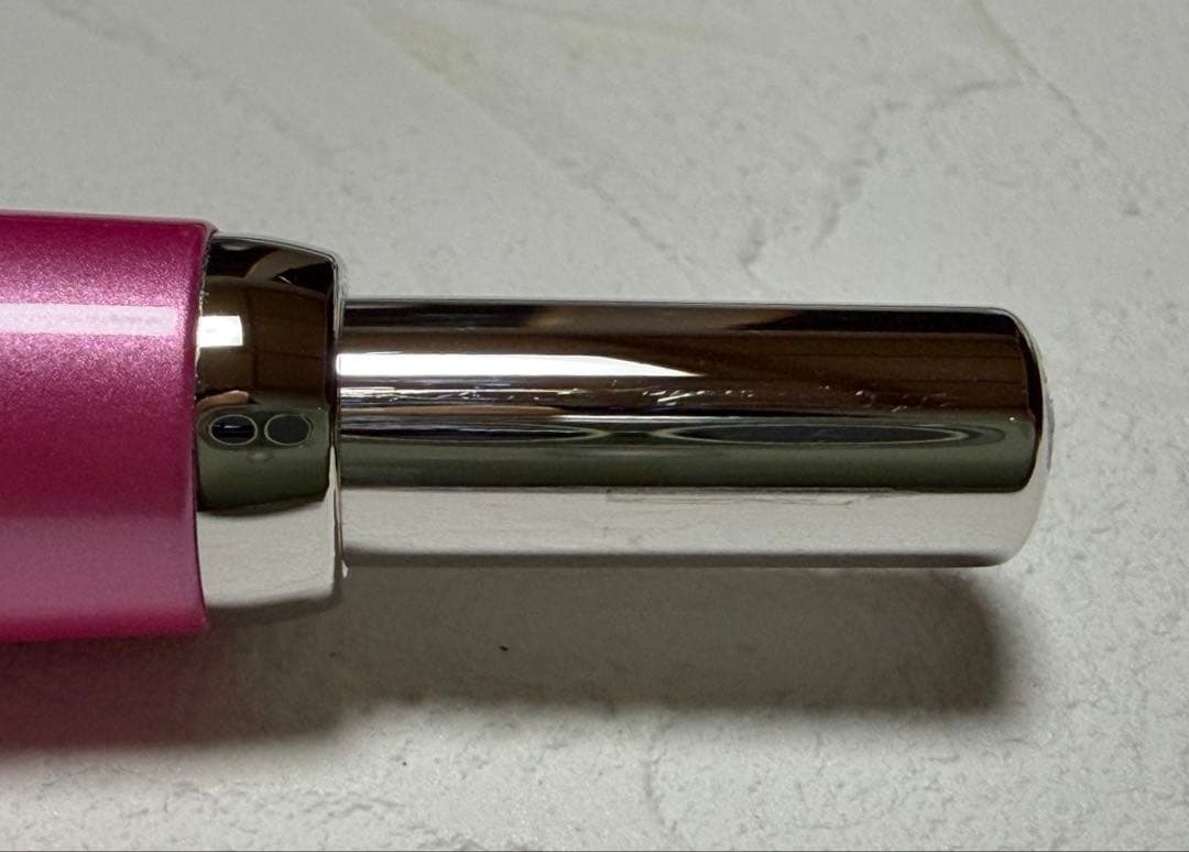 【美品】洗浄済　パイロット キャップレス万年筆M 2011限定ピンク PILOT