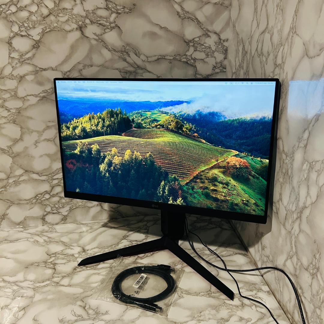 LG UltraGear 24GN650-B 23.8インチ ゲーミングモニター