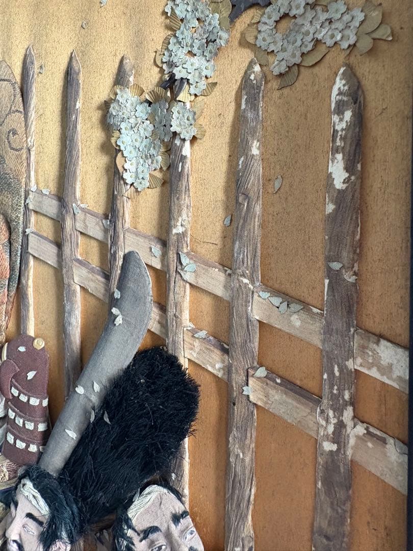 押し絵　額　大作　97cm×82cm