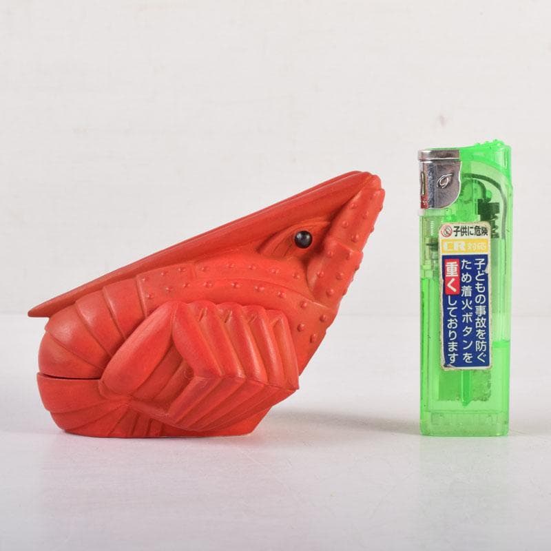 茶道具　京焼　東哉製　海老香合　共布共箱　V　8353