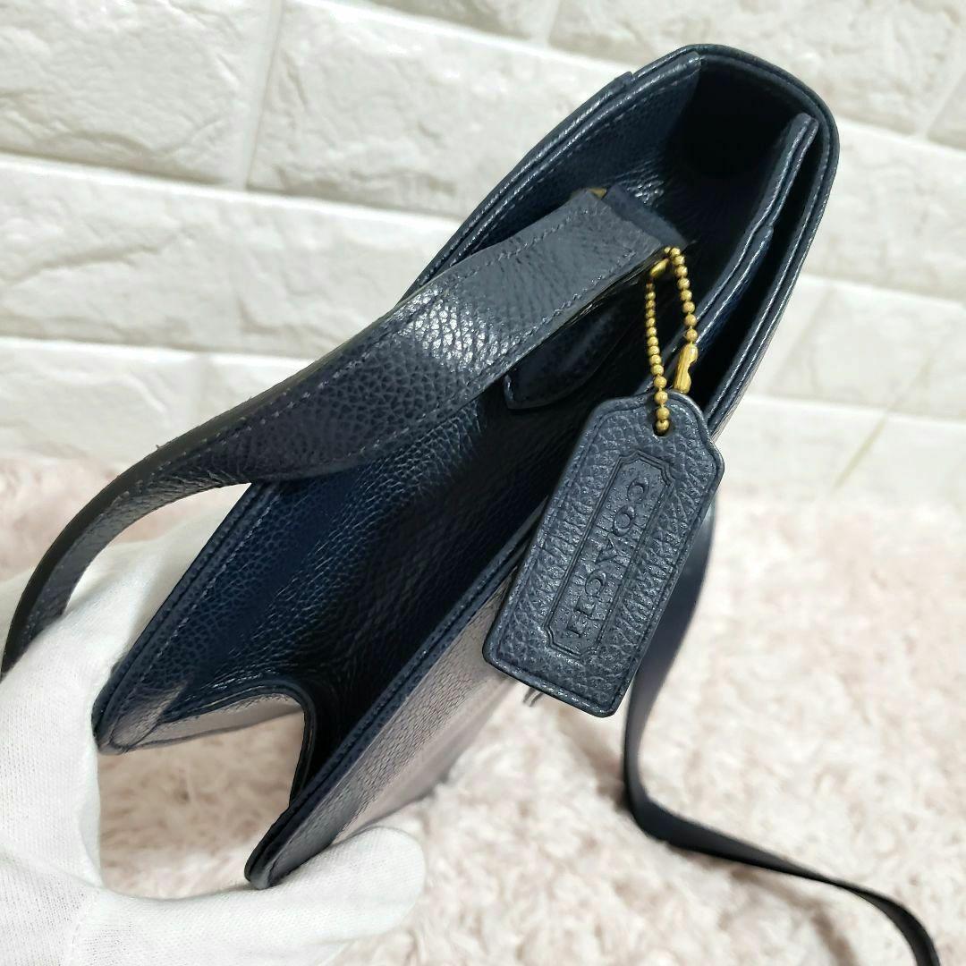 COACH オールドコーチ 美品 ゴールド ターンロック ショルダーバッグ