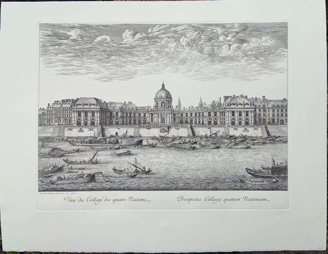 ルーヴル美術館　複製画　Collège des Quatre Nations