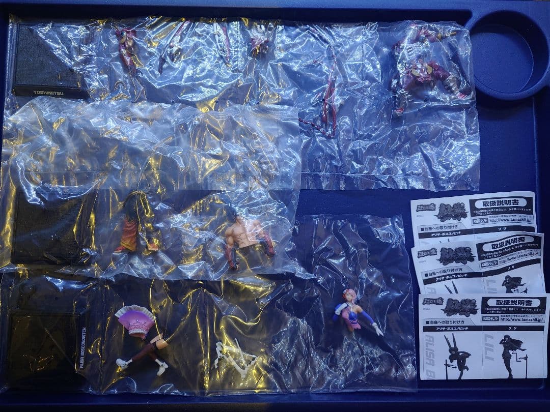 鉄拳6　 超造形魂　フィギュア 風間　吉光　アリサ　3体セット　希少　未使用