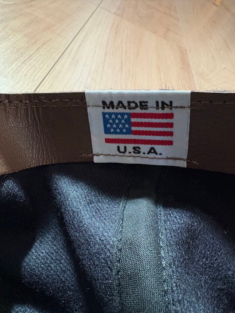 クーパーズタウン　ボールキャップ　ウールフランネル　ネイビー