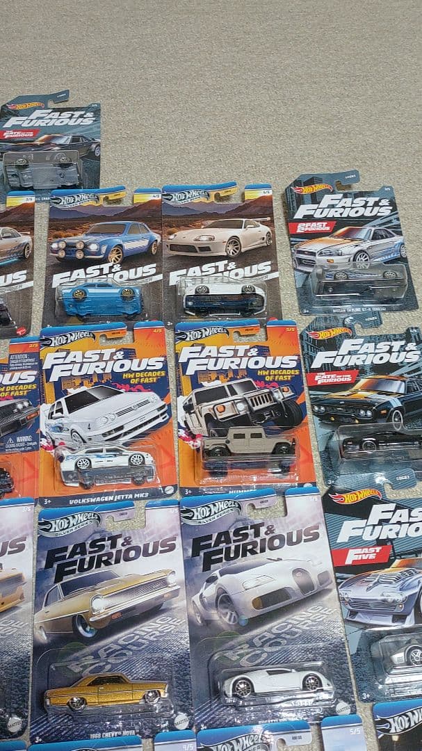 ホットウィール ワイルドスピード Fast & Furious ミニカー アメ車