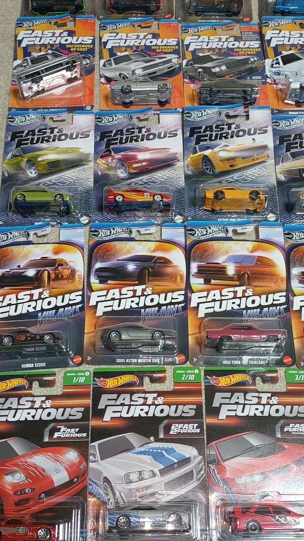 ホットウィール ワイルドスピード Fast & Furious ミニカー アメ車