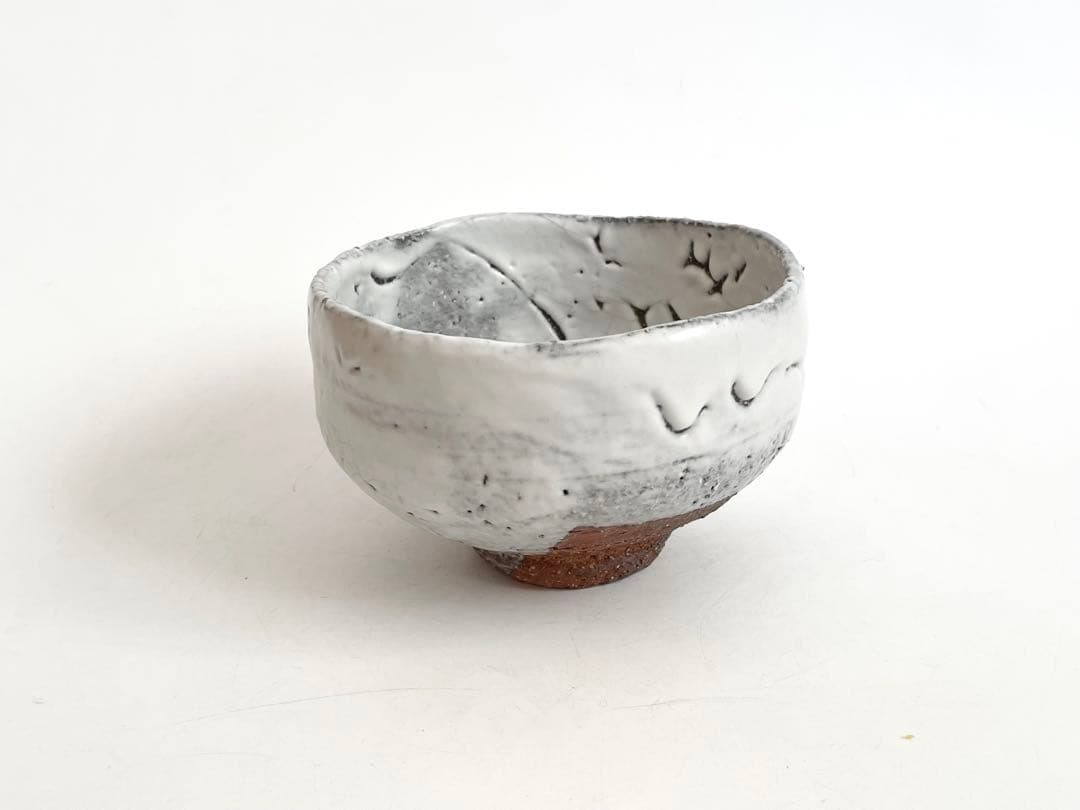 陶芸家　作家物　高見世清光　萩茶碗　萩茶盌　茶碗　抹茶碗　共箱