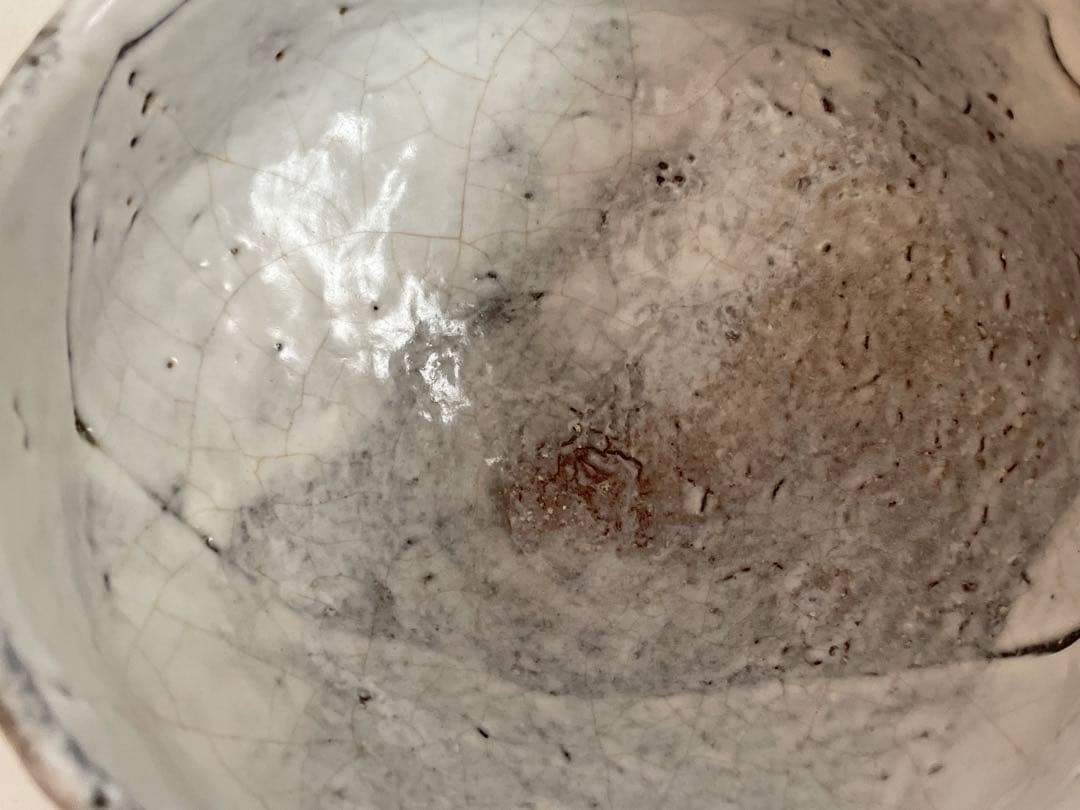 陶芸家　作家物　高見世清光　萩茶碗　萩茶盌　茶碗　抹茶碗　共箱