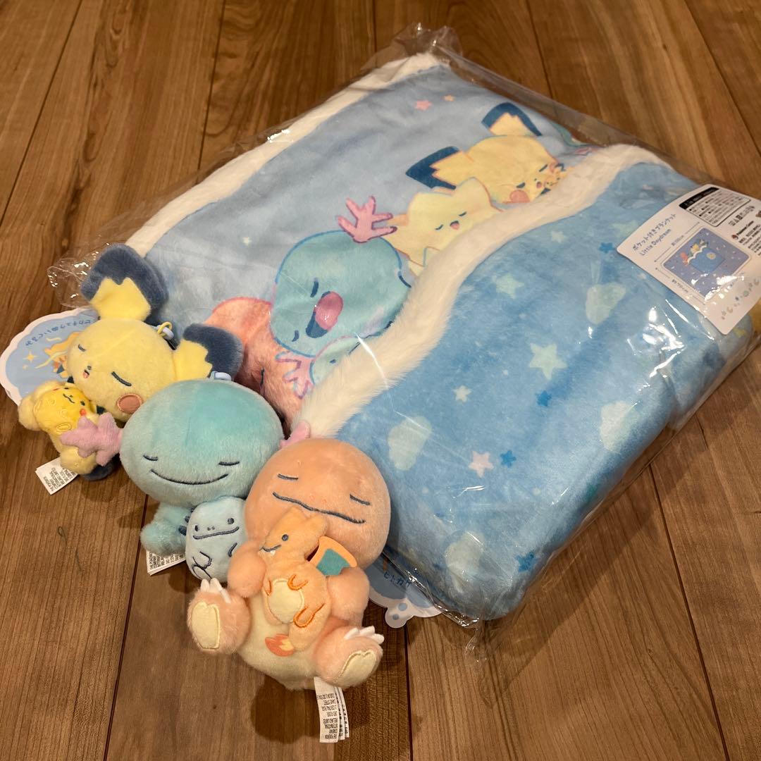 ポケモン Little Daydream マスコット ブランケット ４点セット