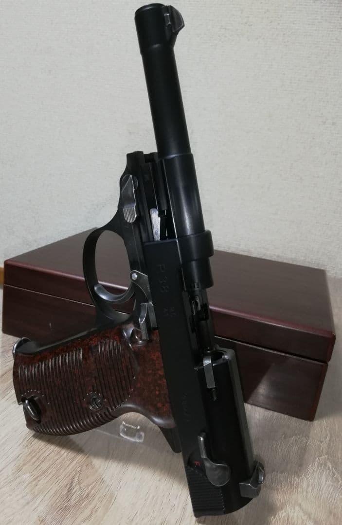 本日終了⭐マルゼン ワルサーP38 ac41ブラック ガスブロ カスタム⭐箱付