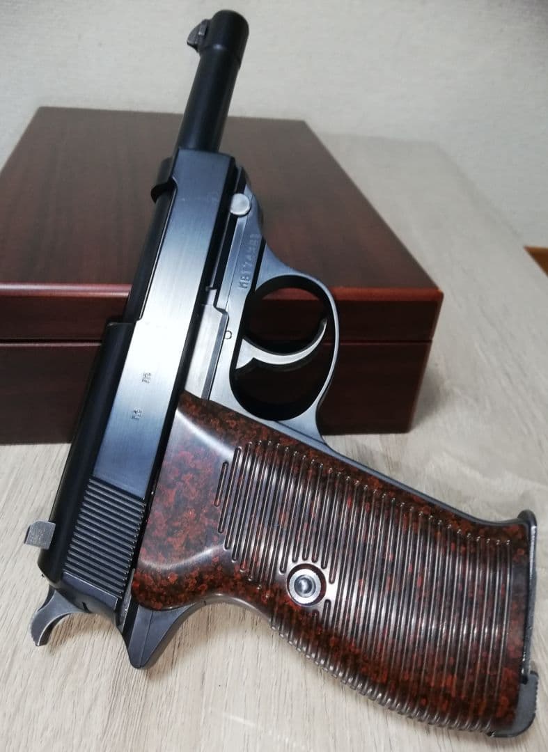 本日終了⭐マルゼン ワルサーP38 ac41ブラック ガスブロ カスタム⭐箱付