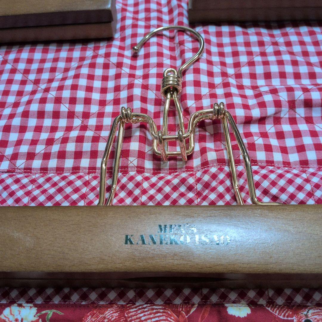【新品未使用】非売品　メンズカネコイサオ　クリップハンガー7点セット