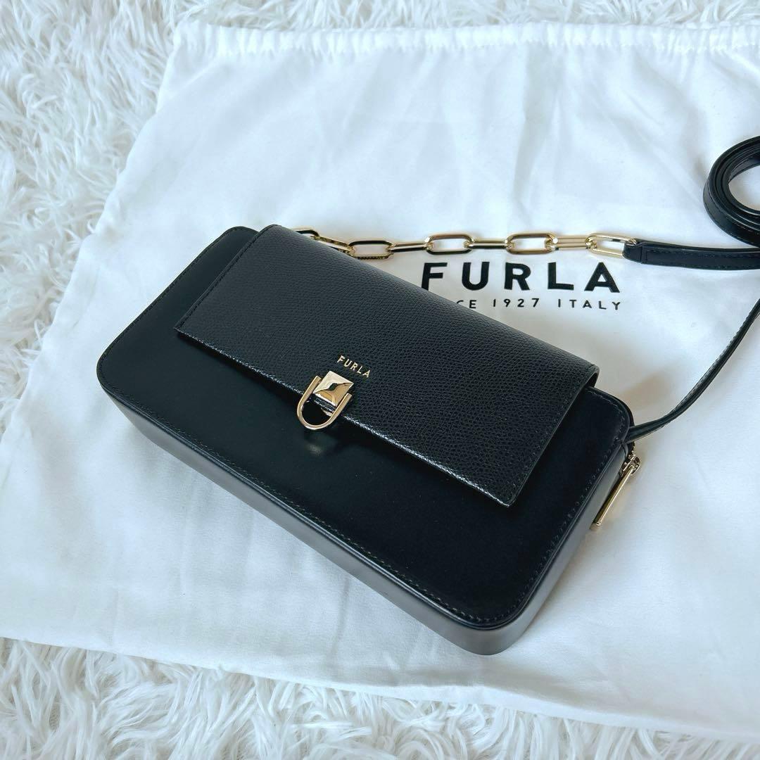 極美品　フルラ ミスミミ ショルダーバッグ