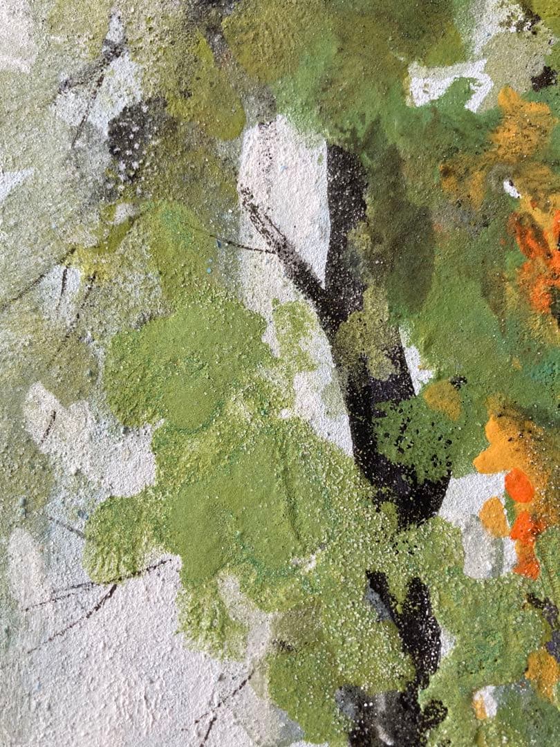 絵画　日本画　島子國弘　F10 額装無し