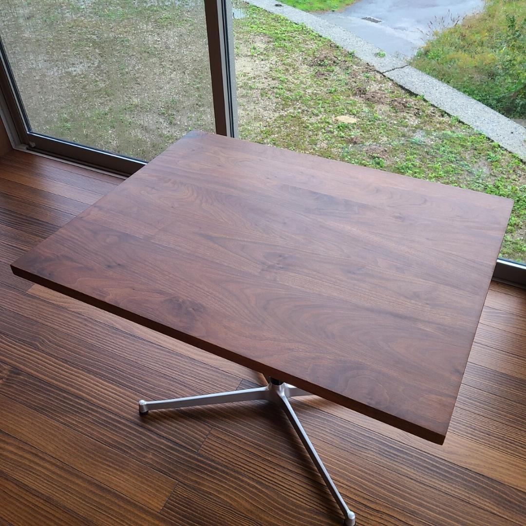 ★グリニッチgreeniche★カフェテーブル★ウォールナット無垢★カリモク60