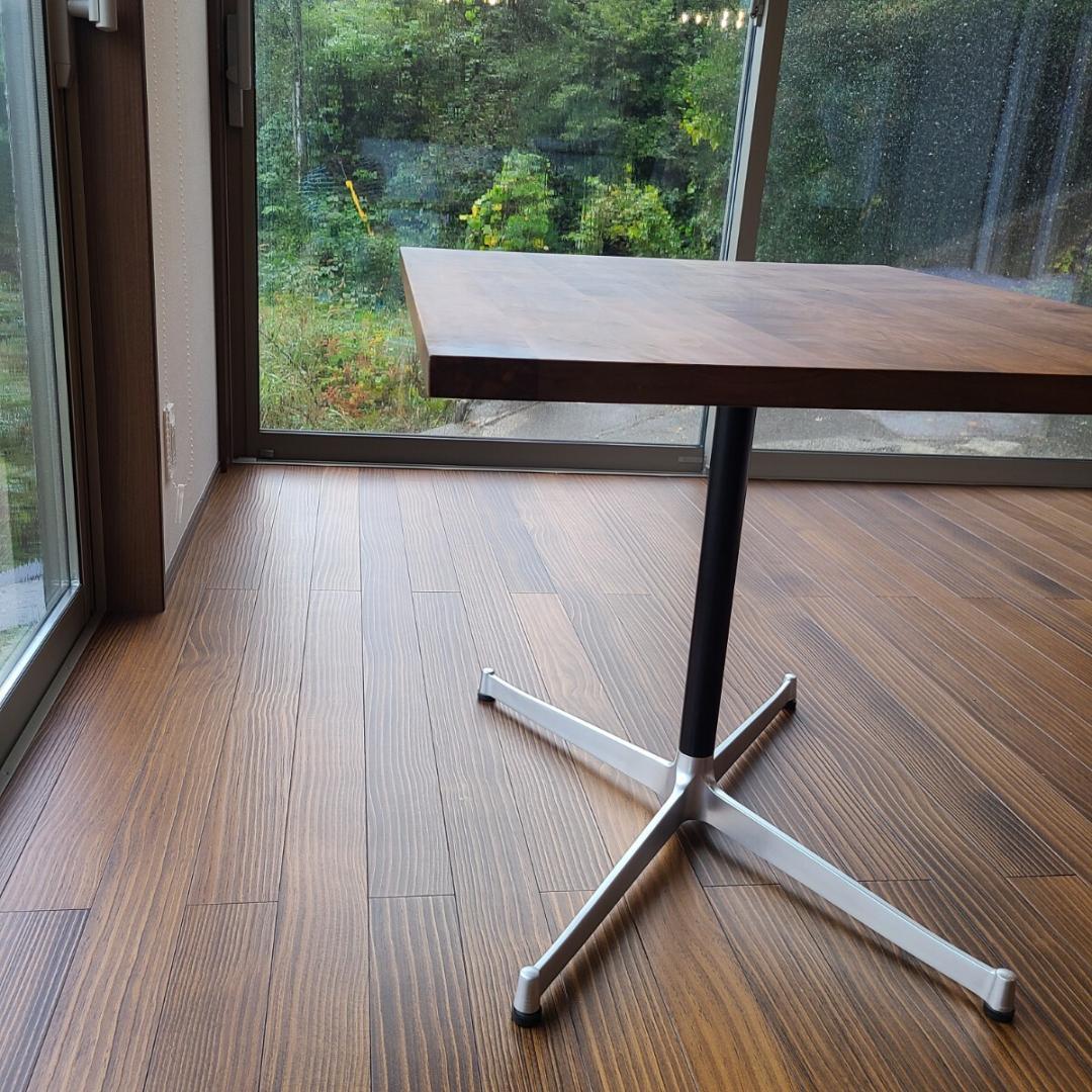 ★グリニッチgreeniche★カフェテーブル★ウォールナット無垢★カリモク60