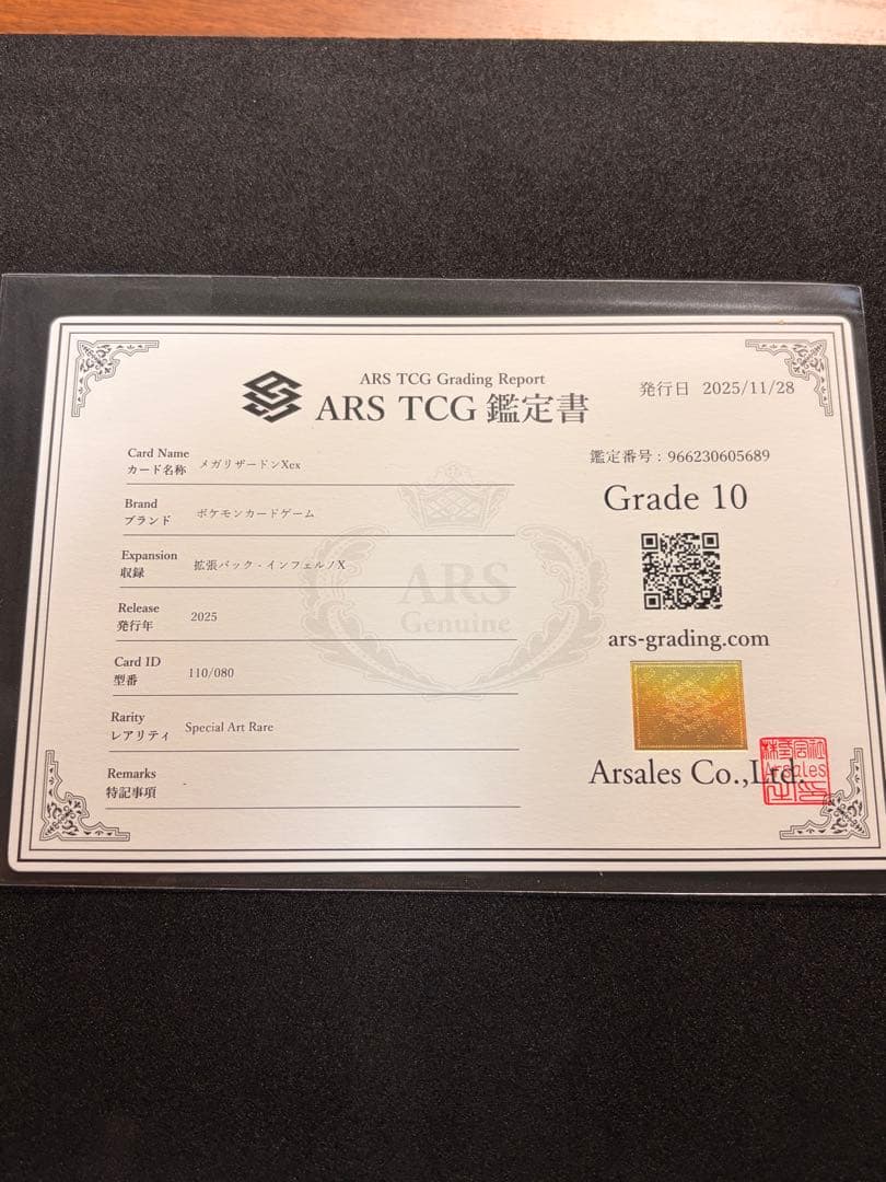 サ*チ様 ARS10 メガリザードンXex SAR