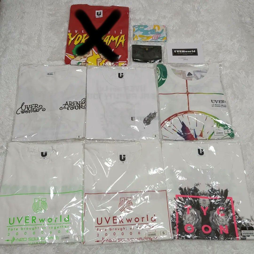 新品 UVERworld tour Tシャツ 6枚セット おまけ付き