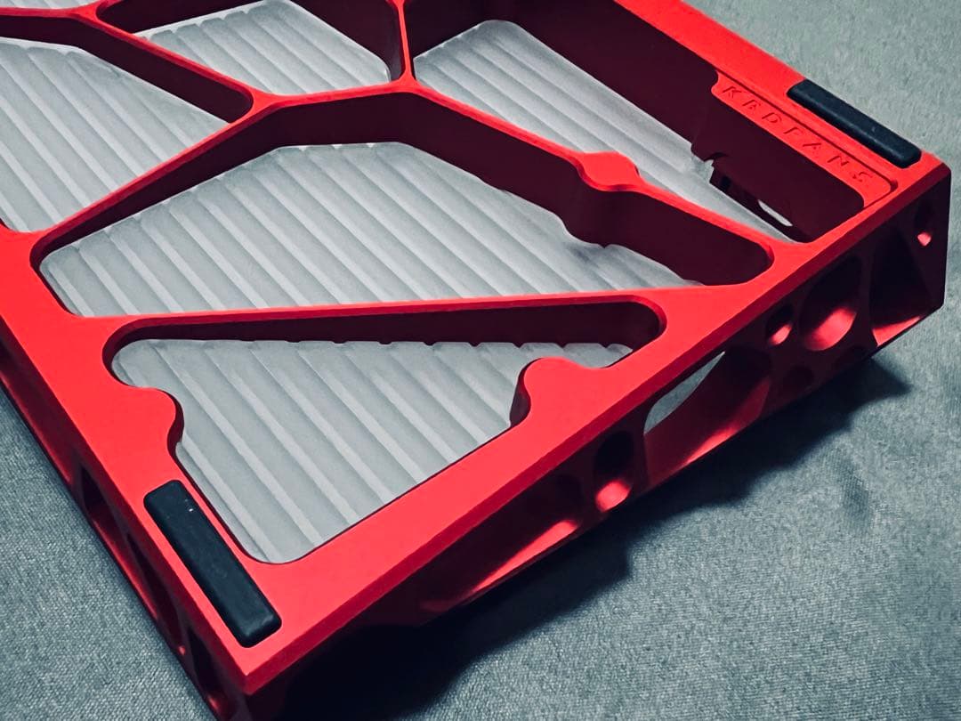 キーボード KBDFans Holy60 Case Anodized Red