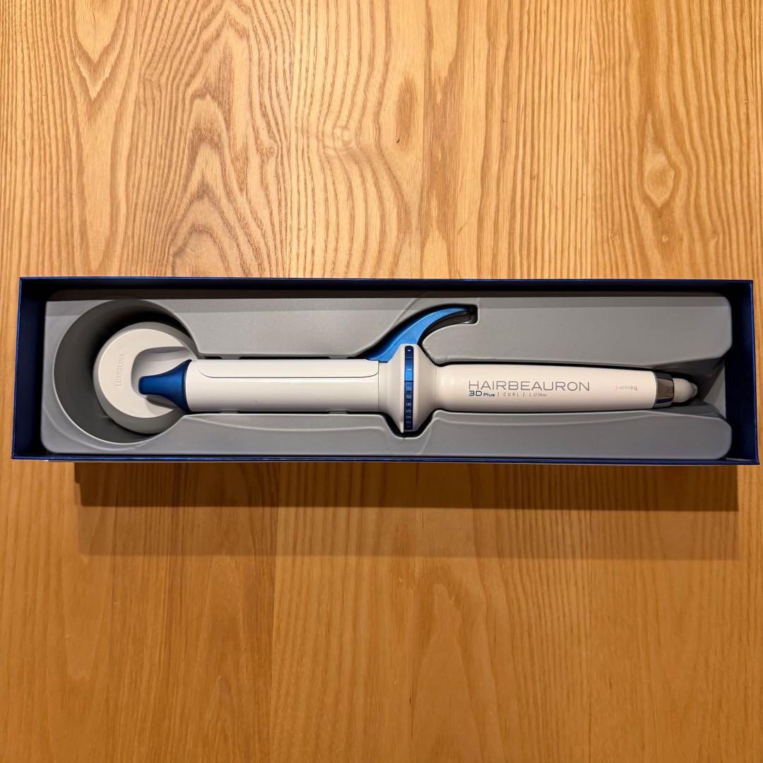 【箱あり・動作確認済み】ヘアビューロン 3D plus CURL 34mm L