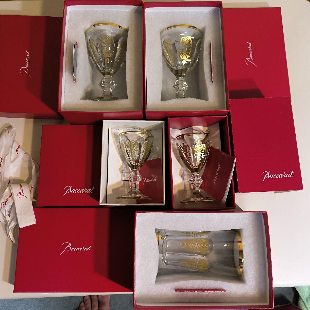 Baccaratエンパイアアルクールワイング ラス、ハイボール５脚セット