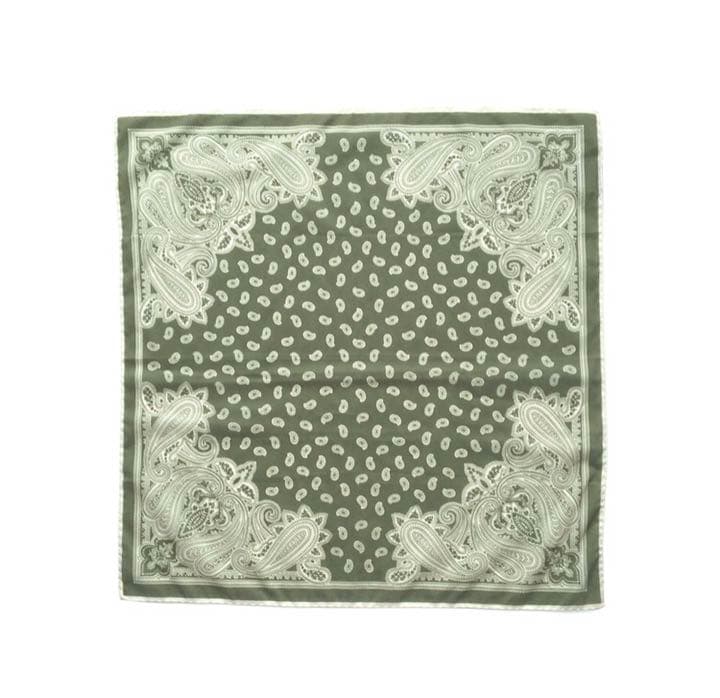 新品 ホリデー＆ブラウン Holliday&Brown スカーフ グリーン