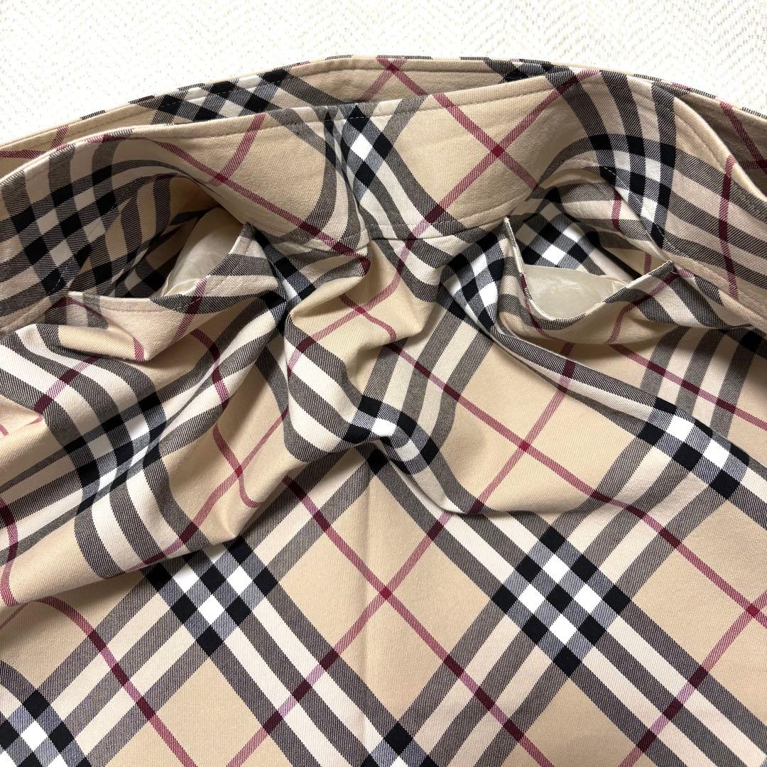 希少サイズ BURBERRY LONDON ノバチェック スカート ストレッチ有